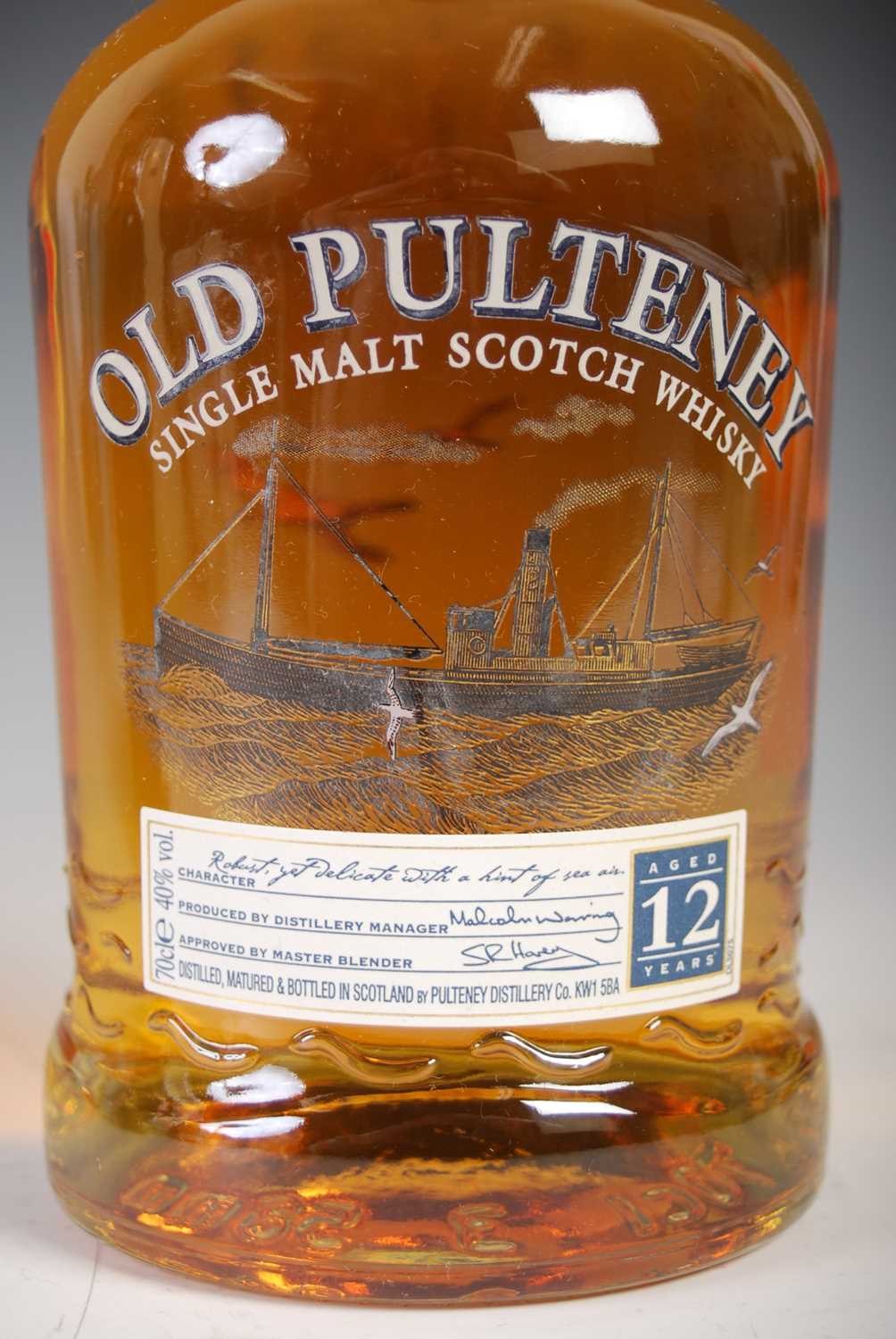 Two bottles of single malt Scotch whisky, to include boxed Old Pulteney aged 12 years, 70cl, 40% - Image 5 of 5