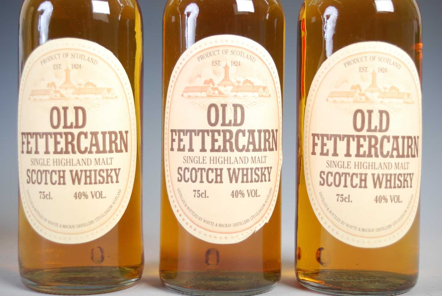 Three boxed bottles of Old Fettercairn single Highland malt Scotch whisky, 75cl, 40% Vol. (3). - Image 3 of 4