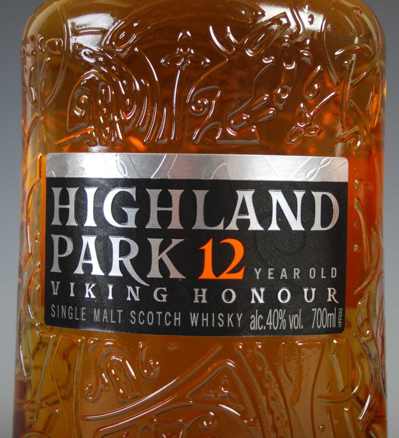 Two boxed bottles of Highland Park 12yr old single malt Scotch whisky, comprising boxed Viking - Image 3 of 5