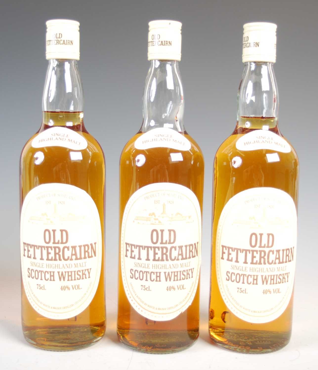 Three boxed bottles of Old Fettercairn single Highland malt Scotch whisky, 75cl, 40% Vol. (3). - Image 2 of 4