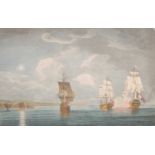 After Charles Brooking (c.1723-1759) 'A View of the Prince Frederick Privateer with the King