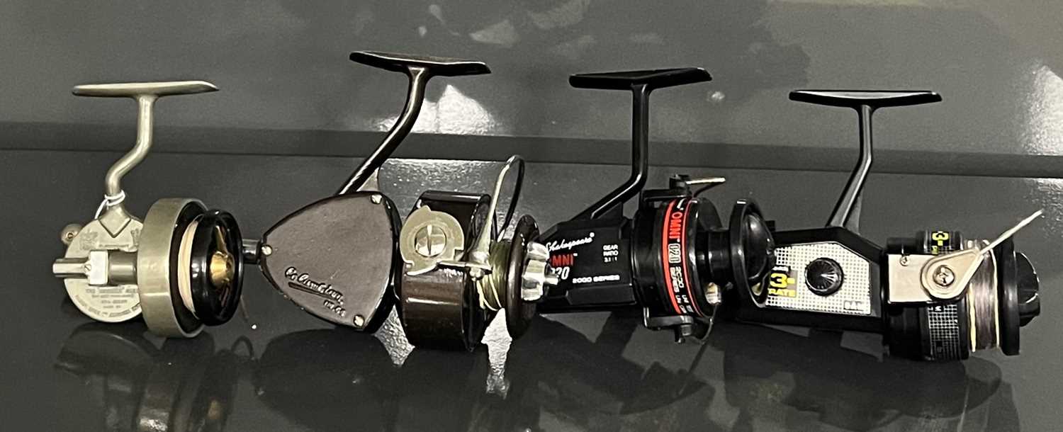 Fishing Interest - a group of four fishing reels comprising a Hardy Bros ltd 'The Hardex Reel' No1