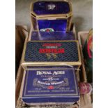 Four boxed Scotch whiskies comprising; a Royal Ages de luxe quality blended Scotch whisky 15 years