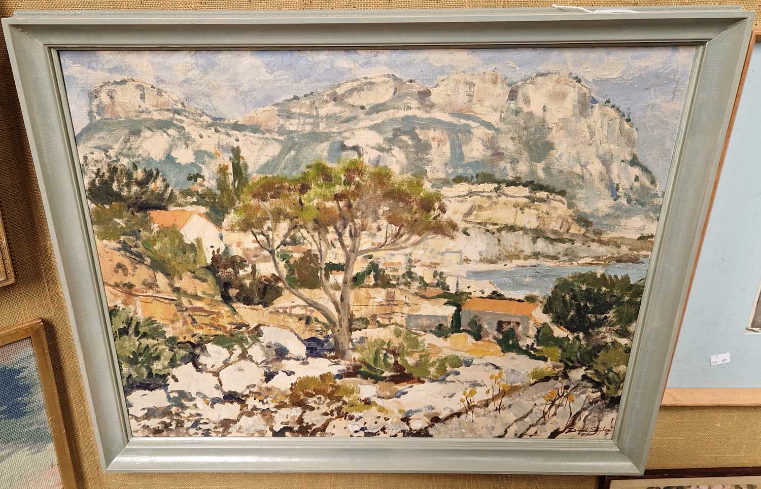 ARR Daniel Stephen (b.1921) Landscape, South of France oil on canvas, signed and dated 1959 lower