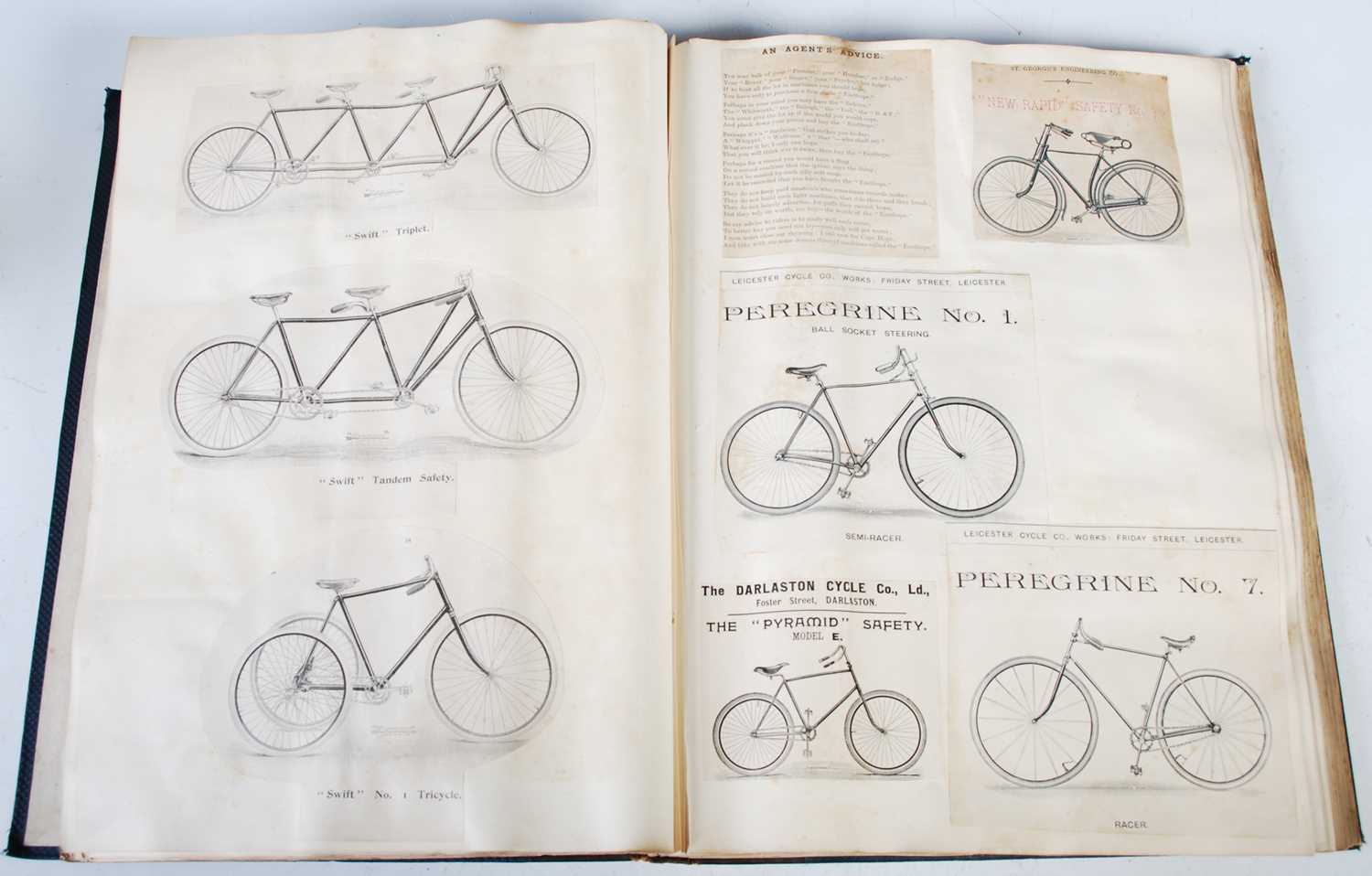 Bicycle Interest - a Victorian scrapbook of cycling by C.E.Coventry 25th July 1893, extracts from - Bild 3 aus 5