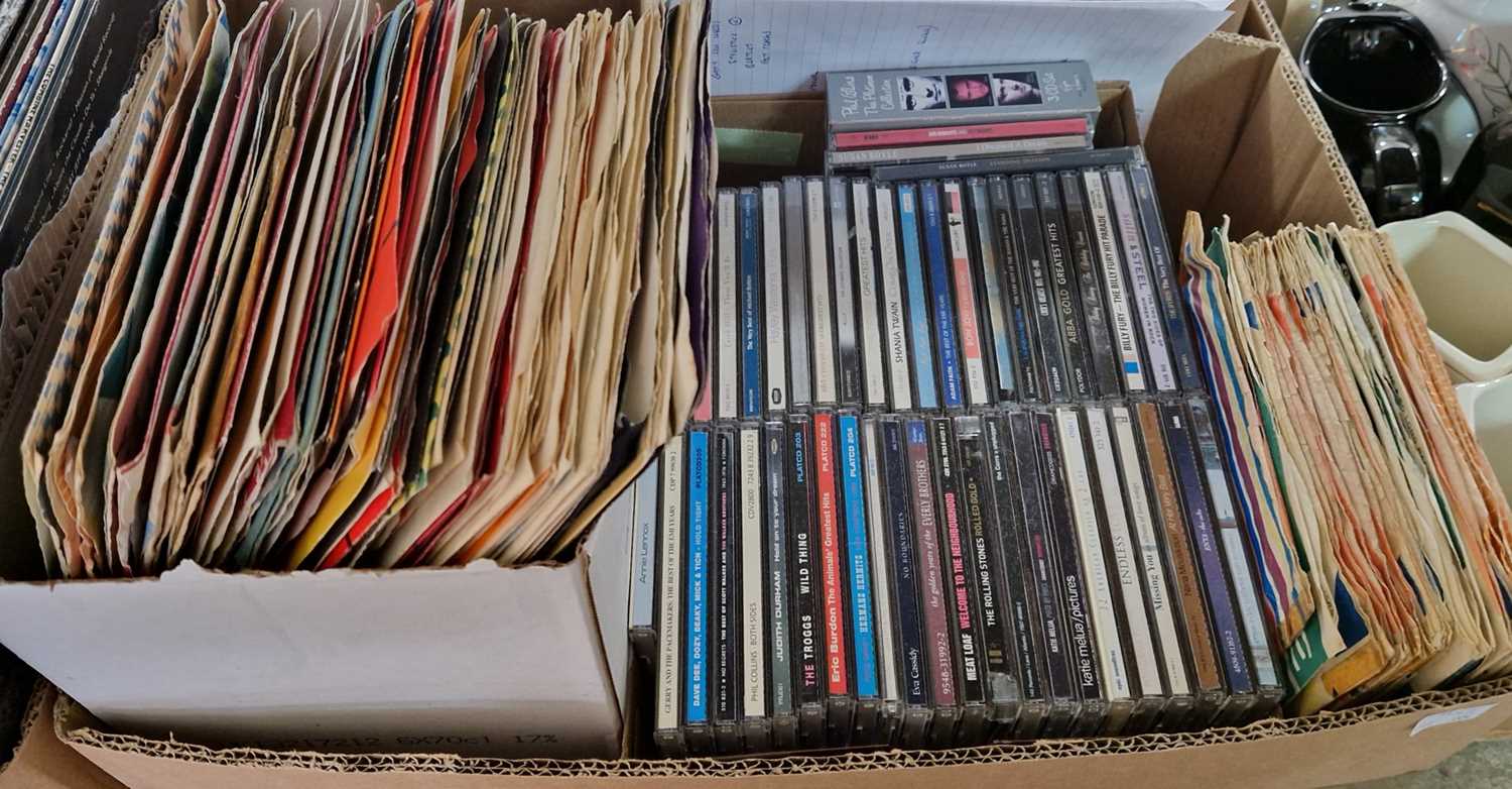 A collection of vintage records to include The Rolling Stones, The Sound of Bread, their 20 finest - Image 2 of 2