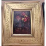 J. Hamilton Hay (early 20th century) Carnations oil on panel, signed and dated 1906 lower left,
