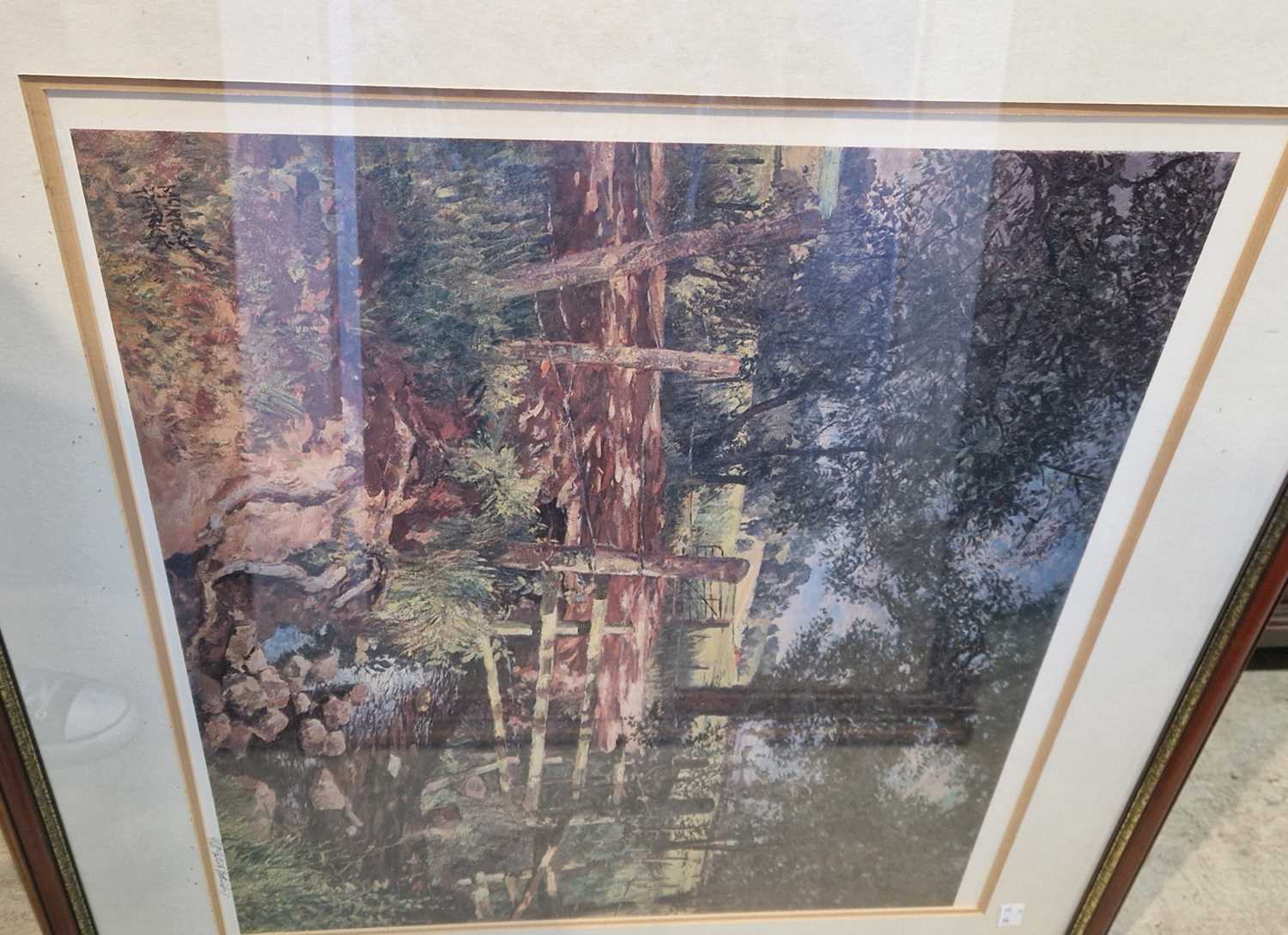 Seven assorted signed McIntosh Patrick prints, the largest being 'Knapp Mill', signed and with blind - Image 4 of 7