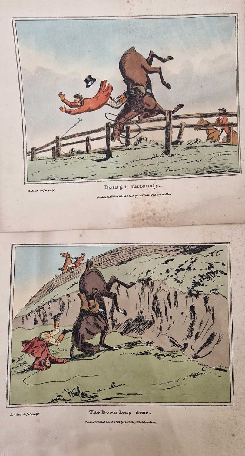 A collection of assorted unframed pictures, prints and engravings to include hunting scenes, - Image 2 of 4