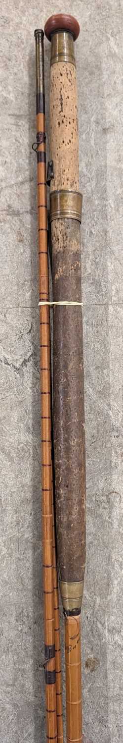 Fishing Interest - a Hardy Brothers Ltd Alnwick Palakona 'Regal' three piece rod No.246936 with - Image 3 of 9