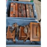 Three Evershed's Resistance boxes by Evershed & Vignoles Ltd, Chiswick, London; two antique