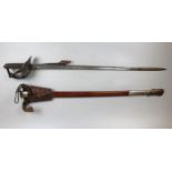 Antique sword by Wilkinson in scabbard