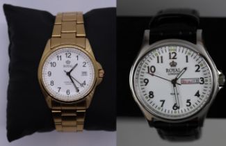 2 Royal London wristwatches