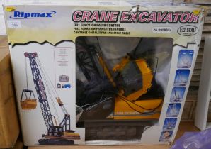 Scale remote controller excavator