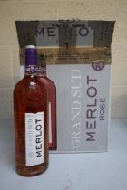 6 bottles of Merlot rose. Sold as seen, from a deceased estate, we do not know how they have be