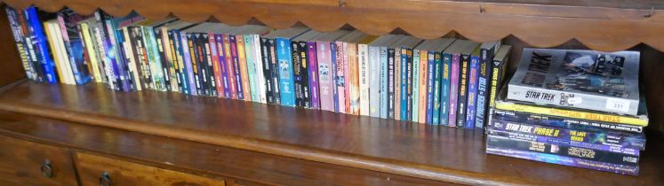 Large collection of Star Trek books