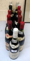 Collection of red wines. Sold as seen, from a deceased estate, we do not know how they have be