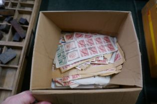 Stamps - Foreign box of commercial & philatelic covers