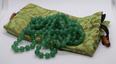 Jade beads