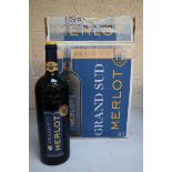 6 bottles of Merlot. Sold as seen, from a deceased estate, we do not know how they have be stored.