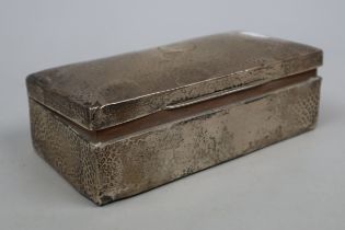 Silver cigarette box