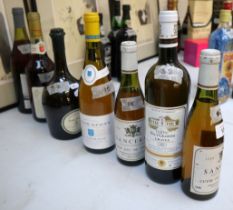 Collection of white wines. Sold as seen, from a deceased estate, we do not know how they have be