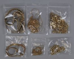 Collection of yellow tone jewellery