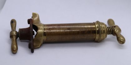 Victorian 12 bore shotgun cartridge capper/decapper made by Eley with double tap action