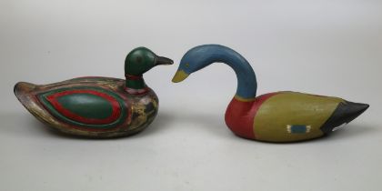 2 decoy ducks