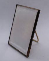 Silver travelling mirror