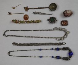 Collection of costume jewellery