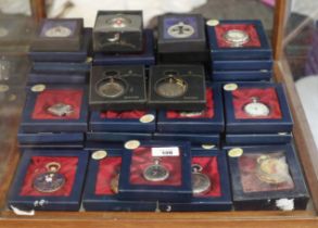 Large collection of pocket watches from the Pocket watch Collection