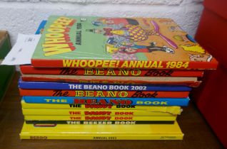 Collection of Beano albums etc