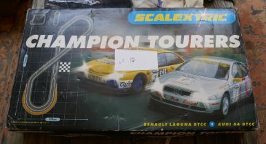 Scalextric 'Champion Tourers' set in original box