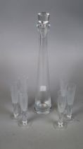 Vodka decanter & glass set