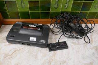 SEGA Master system II with 2 controllers