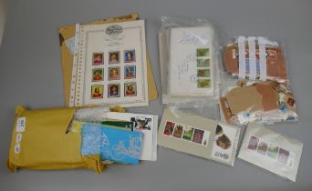 Stamps - Collection of stamps FDC's etc