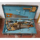 Carpenters tool chest & contents