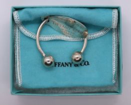 Hallmarked silver Tiffany & Co keyring