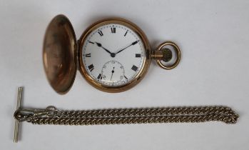 Supreme USA pocket watch with watch chain