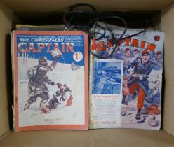 Collection of 50 plus Captain magazines circa 1914-1920