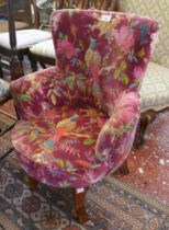 Small upholstered chair