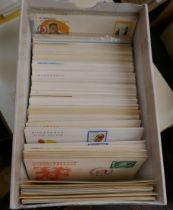Stamps - Japan 1960-80 box of approx 225 FDC