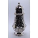 Hallmarked silver sugar shaker - Approx weight 160g