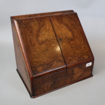 Walnut stationery box