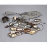 Collection of hallmarked silver - Approx weight 570g