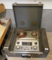 1960s reel to reel tape recorder in working condition