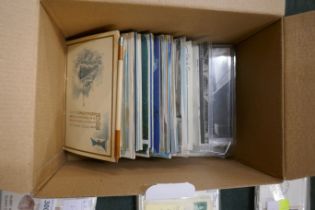 Postcards - early to modern maritime interest in box