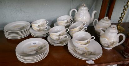 Vintage china tea service