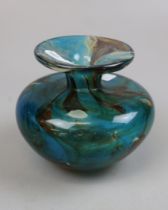 Mdina coloured glass vase